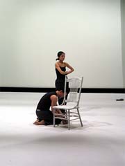 miyako and leo during rehearsal